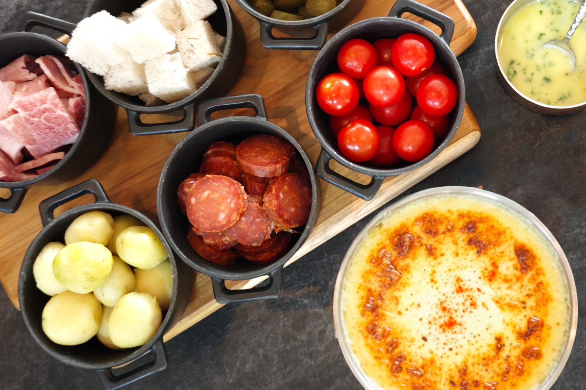  Cheese Raclette Platter - Bodega & Grill